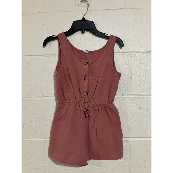 SHEIN Girls Cami Romper With 2 Pocket Size 10 Y - Picture 1 of 10